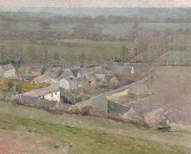 Theodore Robinson A Birds Eye View china oil painting image
